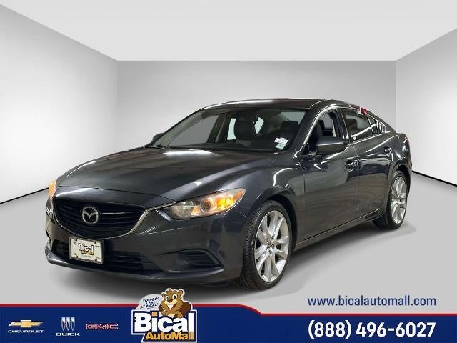 2014 Mazda Mazda6 i Touring in Gray — front three-quarter view